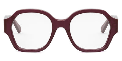 Celine® CL50134I CLN CL50134I 069 52 - Shiny Milky Bordeaux Eyeglasses
