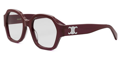 Celine® CL50134I CLN CL50134I 069 52 - Shiny Milky Bordeaux Eyeglasses