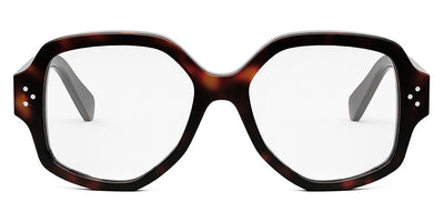 Celine® CL50135I CLN CL50135I 052 53 - Shiny Dark Havana Eyeglasses