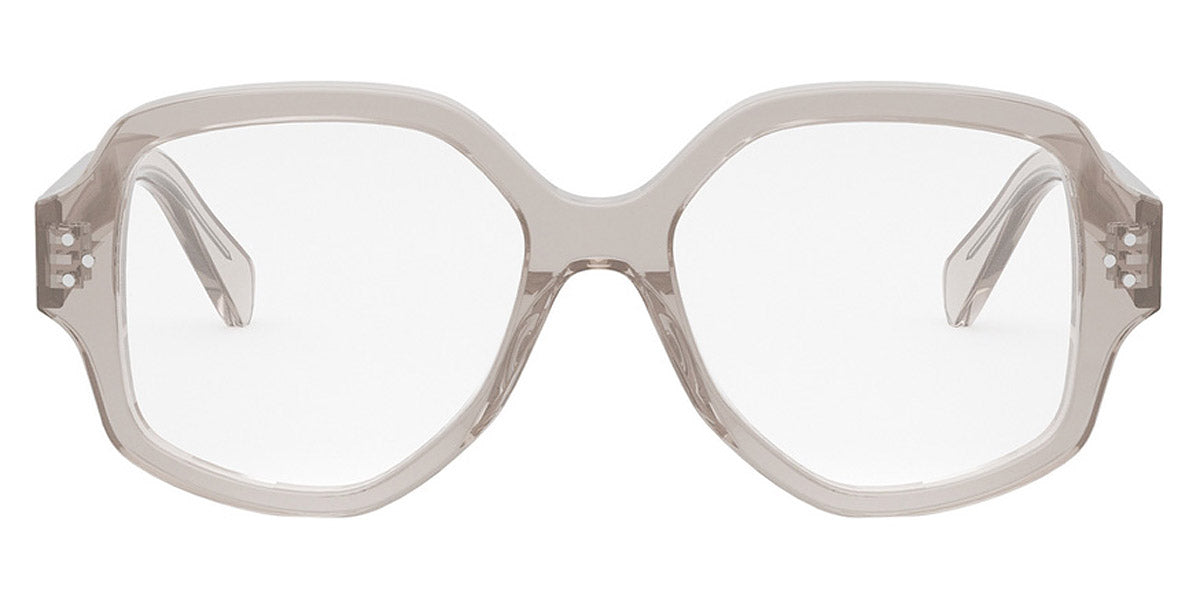 Celine® CL50135I CLN CL50135I 059 53 - Shiny Transparent Taupe Eyeglasses