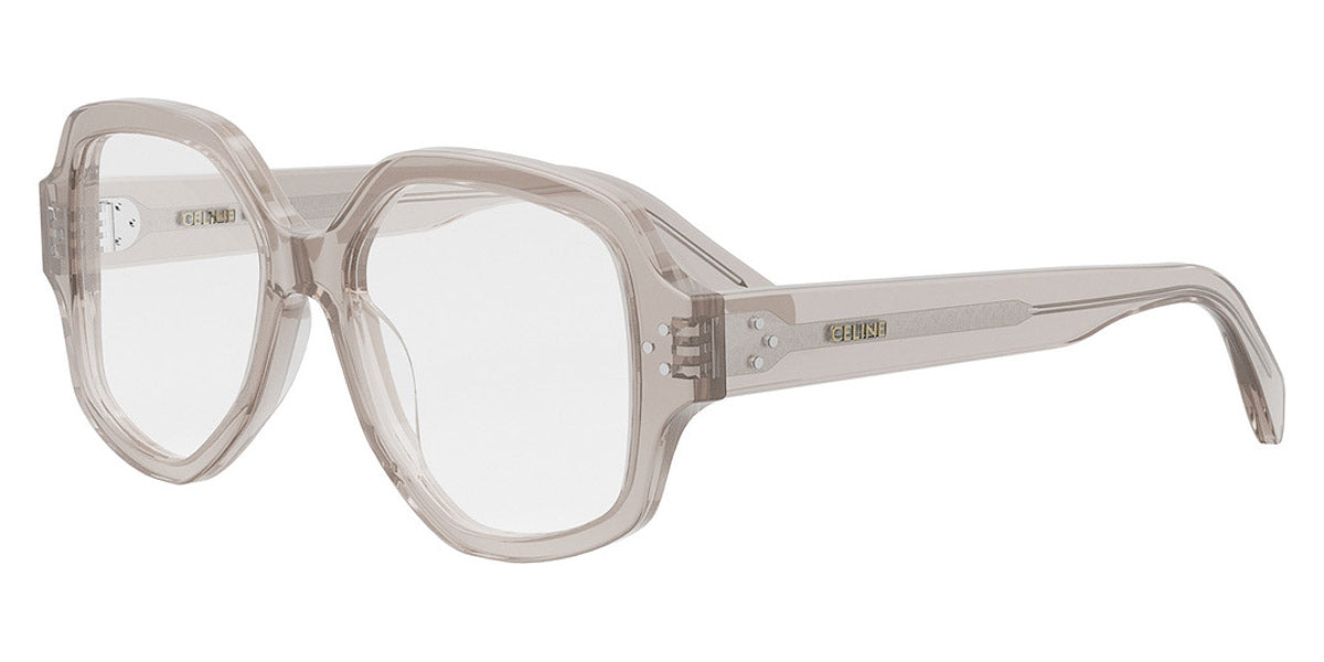 Celine® CL50135I CLN CL50135I 059 53 - Shiny Transparent Taupe Eyeglasses
