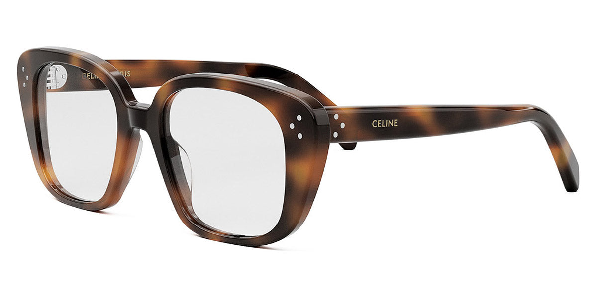 Celine® CL50136I CLN CL50136I 053 51 - Shiny Classic Havana Eyeglasses
