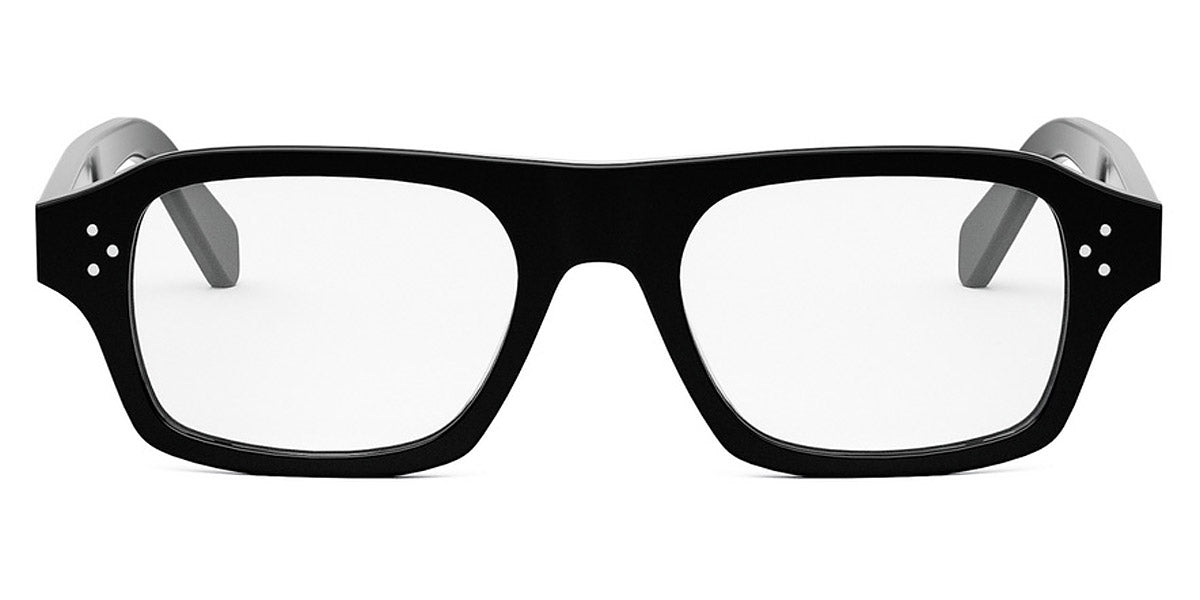 Celine® CL50137I CLN CL50137I 001 51 - Shiny Black Eyeglasses