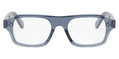 Celine® CL50137I CLN CL50137I 090 51 - Shiny Transparent Blue Eyeglasses