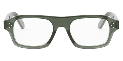 Celine® CL50137I CLN CL50137I 093 51 - 093 Shiny Green Eyeglasses