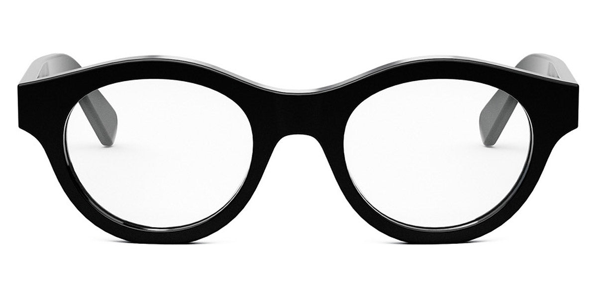Celine® CL50138I CLN CL50138I 001 49 - Shiny Black Eyeglasses