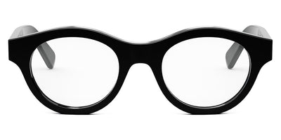 Celine® CL50138I CLN CL50138I 001 49 - Shiny Black Eyeglasses