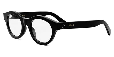 Celine® CL50138I CLN CL50138I 001 49 - Shiny Black Eyeglasses
