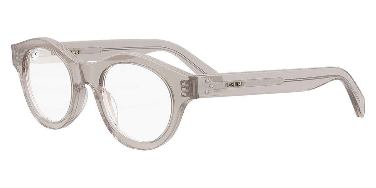 Celine® CL50138I CLN CL50138I 059 49 - Shiny Transparent Taupe Eyeglasses