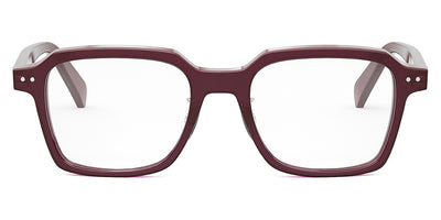 Celine® CL50139F CLN CL50139F 069 52 - Shiny Milky Bordeaux Eyeglasses