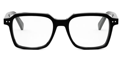 Celine® CL50139I CLN CL50139I 001 52 - Shiny Black Eyeglasses