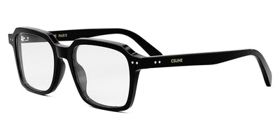 Celine® CL50139I CLN CL50139I 001 52 - Shiny Black Eyeglasses
