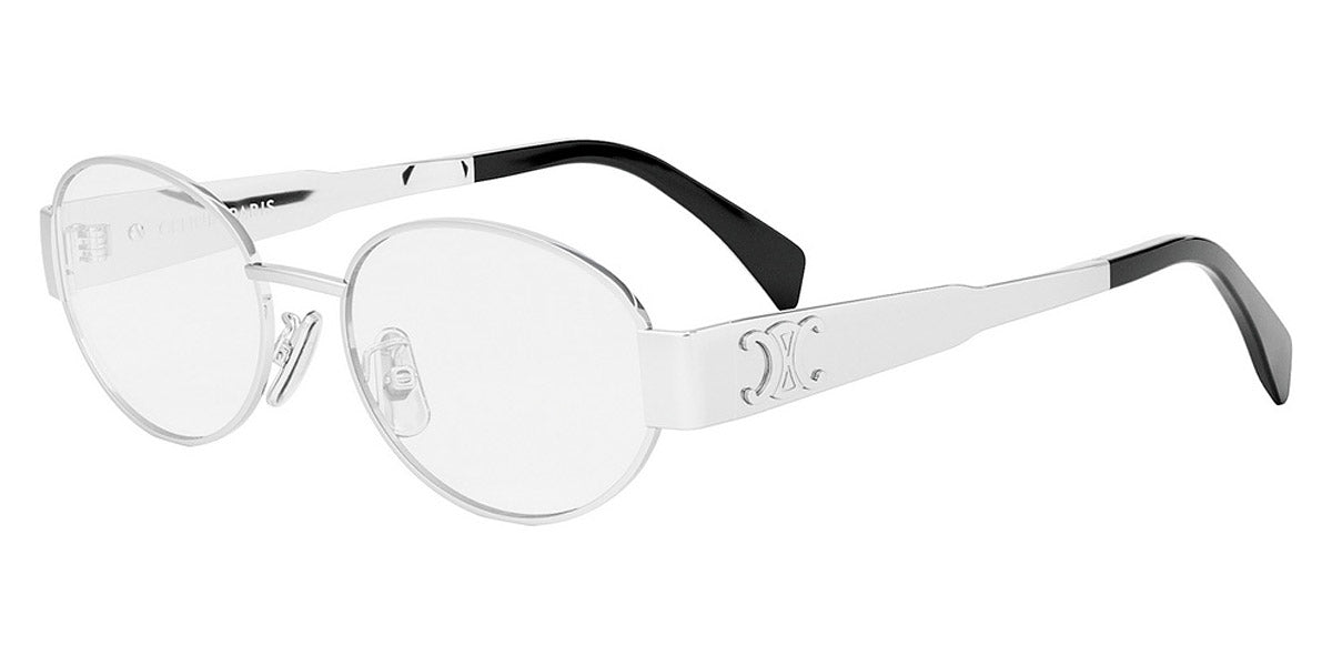 Celine® CL50140U CLN CL50140U 016 53 - Shiny Palladium Eyeglasses