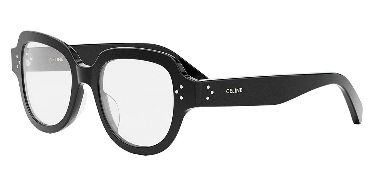 Celine® CL50141U CLN CL50141U 001 50 - Shiny Black Eyeglasses