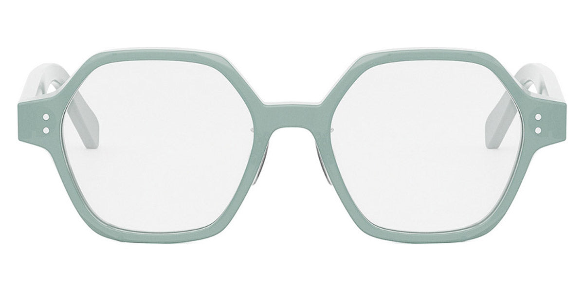 Celine® CL50142F CLN CL50142F 093 51 - Shiny Lime Transparent Eyeglasses