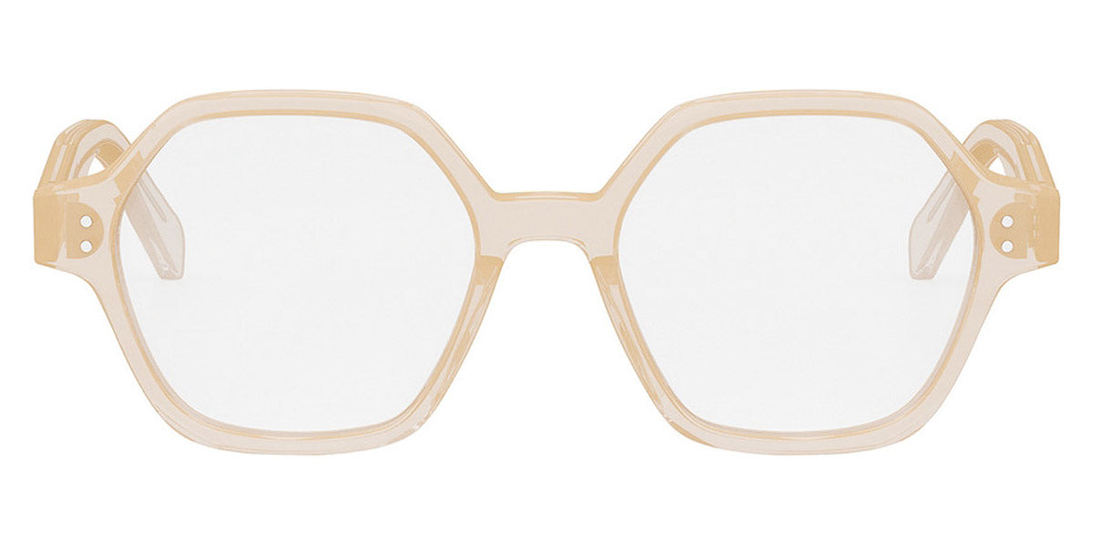 Celine® CL50142I CLN CL50142I 042 51 - Shiny Orange Eyeglasses