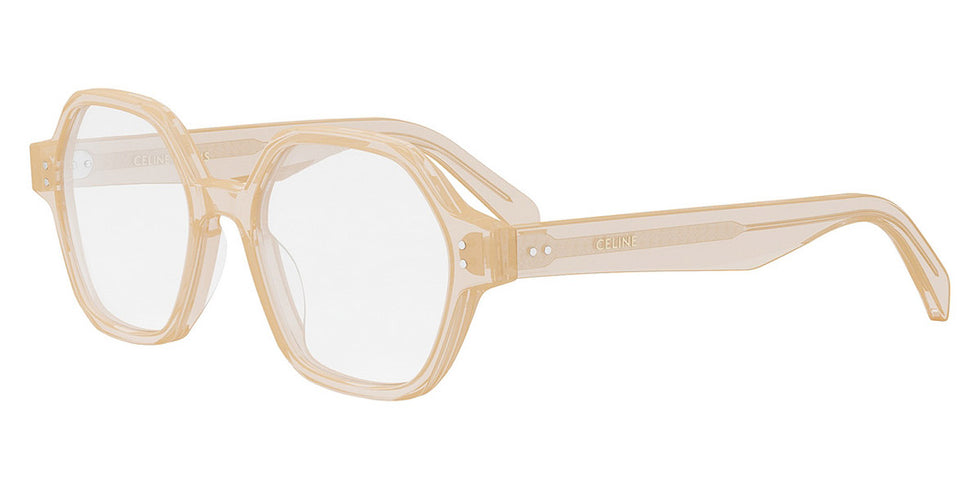 Celine® CL50142I CLN CL50142I 042 51 - Shiny Orange Eyeglasses
