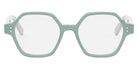 Celine® CL50142I CLN CL50142I 093 51 - Shiny Lime Transparent Eyeglasses