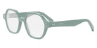 Celine® CL50142I CLN CL50142I 093 51 - Shiny Lime Transparent Eyeglasses