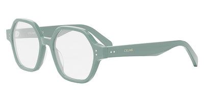 Celine® CL50142I CLN CL50142I 093 51 - Shiny Lime Transparent Eyeglasses