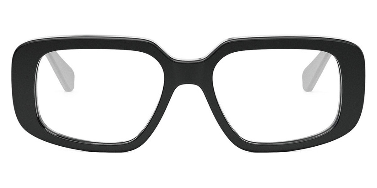Celine® CL50143I CLN CL50143I 001 54 - Shiny Black Eyeglasses