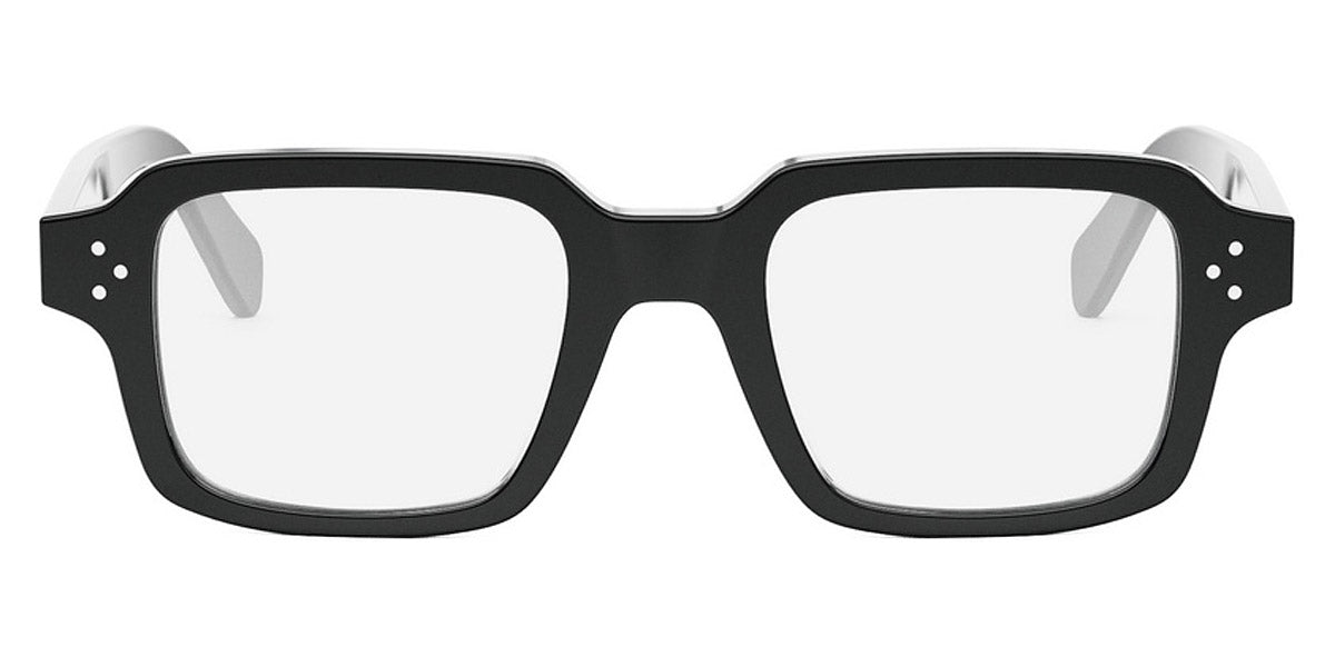 Celine® CL50144U CLN CL50144U 001 49 - Shiny Black Eyeglasses
