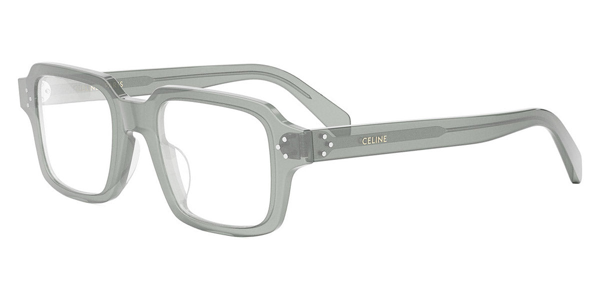 Celine® CL50144U CLN CL50144U 096 49 - Shiny Green Eyeglasses