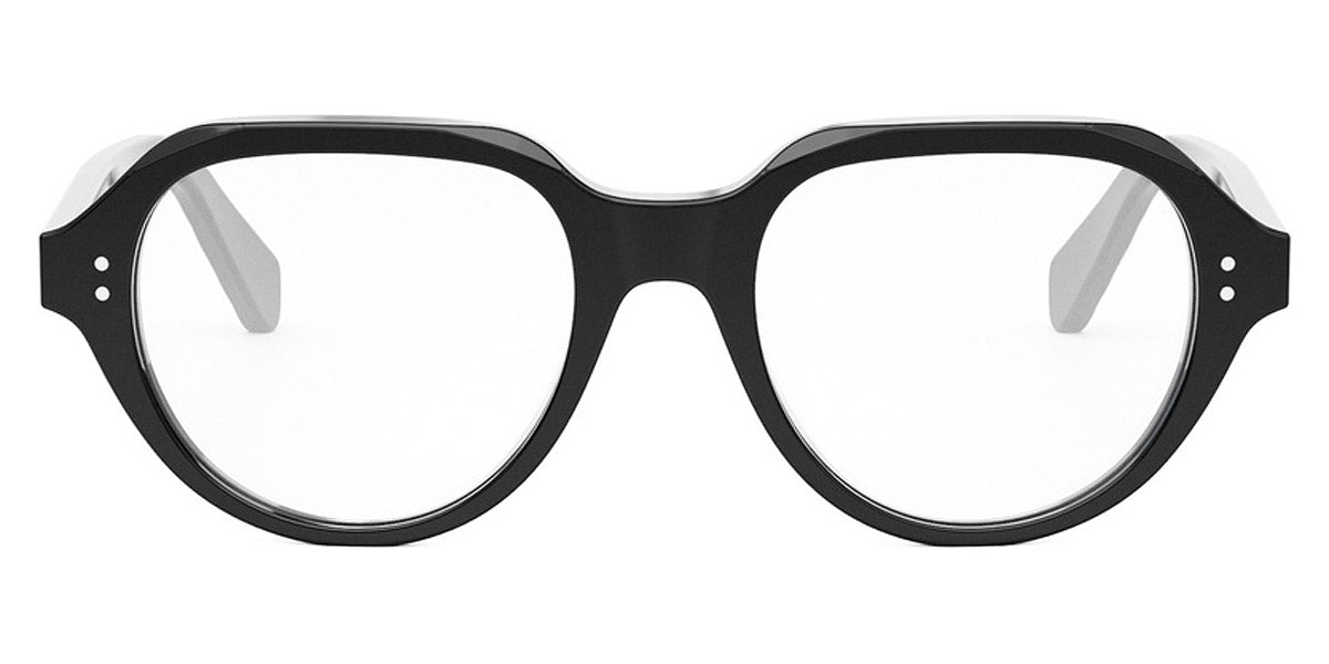 Celine® CL50145I CLN CL50145I 001 52 - Shiny Black Eyeglasses