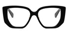 Celine® CL50146F CLN CL50146F 001 53 - Shiny Black Eyeglasses