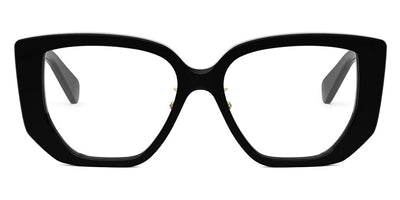 Celine® CL50146F CLN CL50146F 001 53 - Shiny Black Eyeglasses
