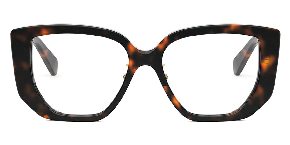 Celine® CL50146F CLN CL50146F 052 53 - Shiny Dark Havana Eyeglasses