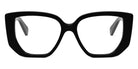 Celine® CL50146I CLN CL50146I 001 53 - Shiny Black Eyeglasses
