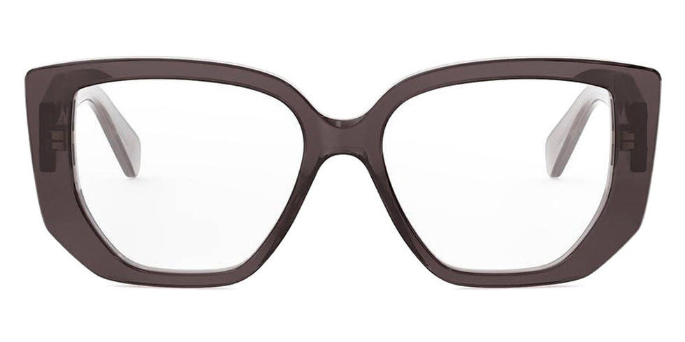 Celine® CL50146I CLN CL50146I 045 53 - 045 Shiny Brown Eyeglasses