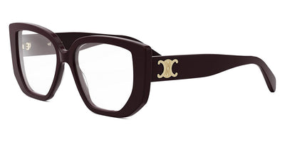 Celine® CL50146I CLN CL50146I 048 53 - 048 Shiny Brown Eyeglasses