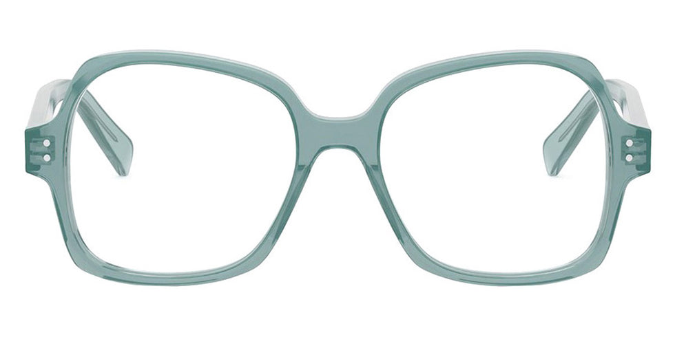 Celine® CL50148I CLN CL50148I 093 53 - Shiny Lime Transparent Eyeglasses