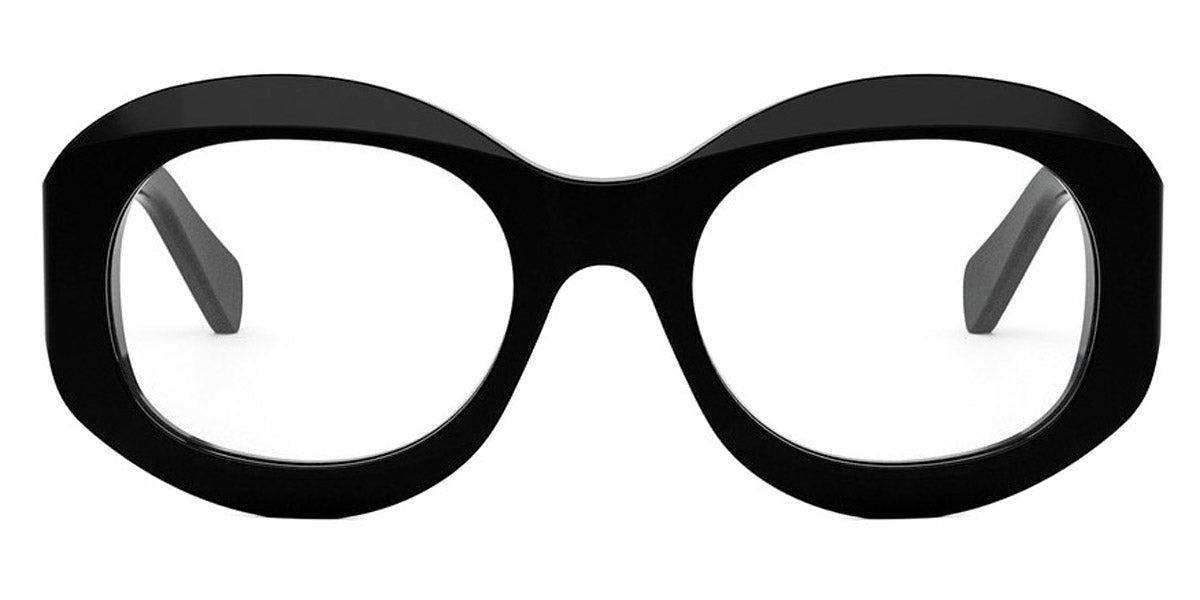 Celine® CL50149I CLN CL50149I 001 53 - 001 Shiny Black Eyeglasses
