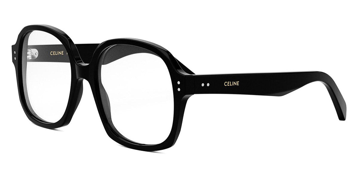 Celine® CL50151I CLN CL50151I 001 56 - 001 Shiny Black Eyeglasses
