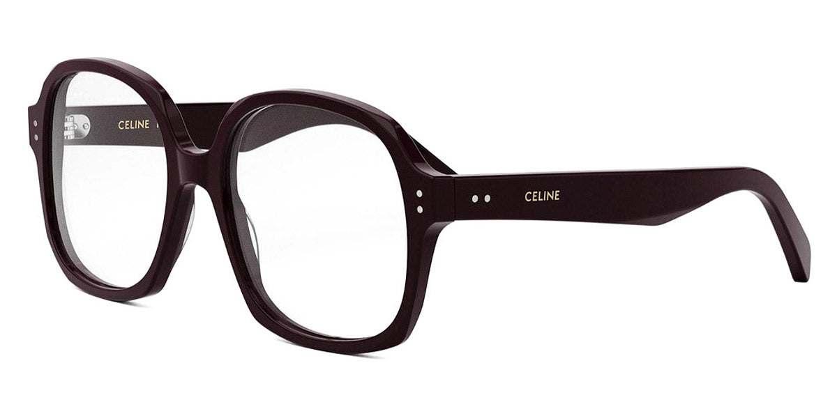 Celine® CL50151I CLN CL50151I 069 56 - 069 Shiny Bordeaux Eyeglasses