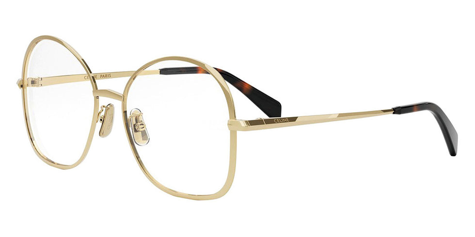 Celine® CL50152U CLN CL50152U 030 56 - 030 Shiny Endura Gold Eyeglasses