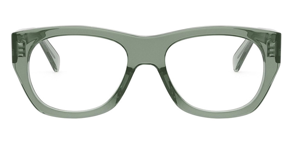 Celine® CL50154U CLN CL50154U 096 55 - 096 Shiny Green Eyeglasses