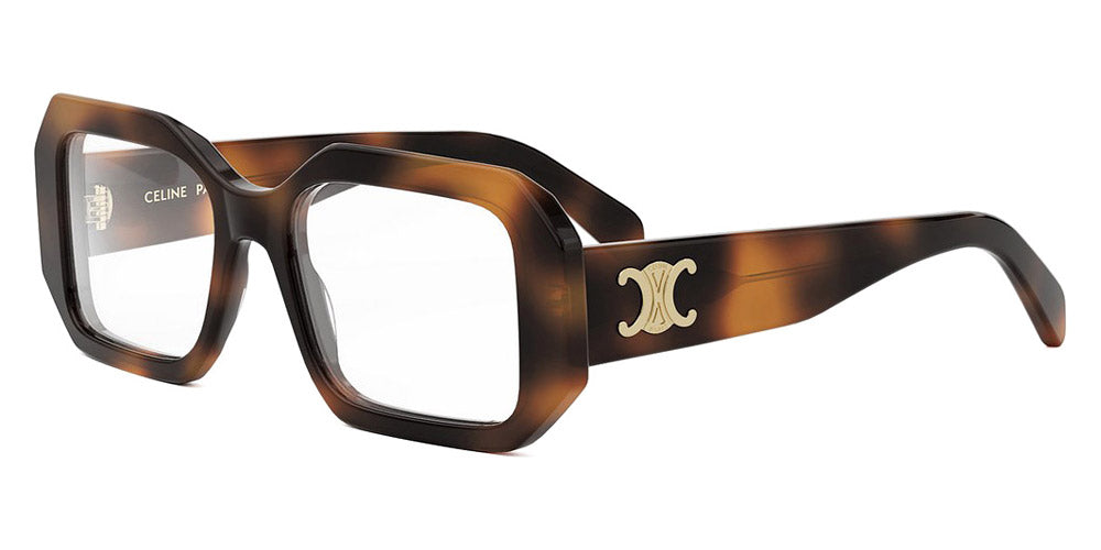 Celine® CL50155I CLN CL50155I 053 53 - 053 Shiny Havana Eyeglasses