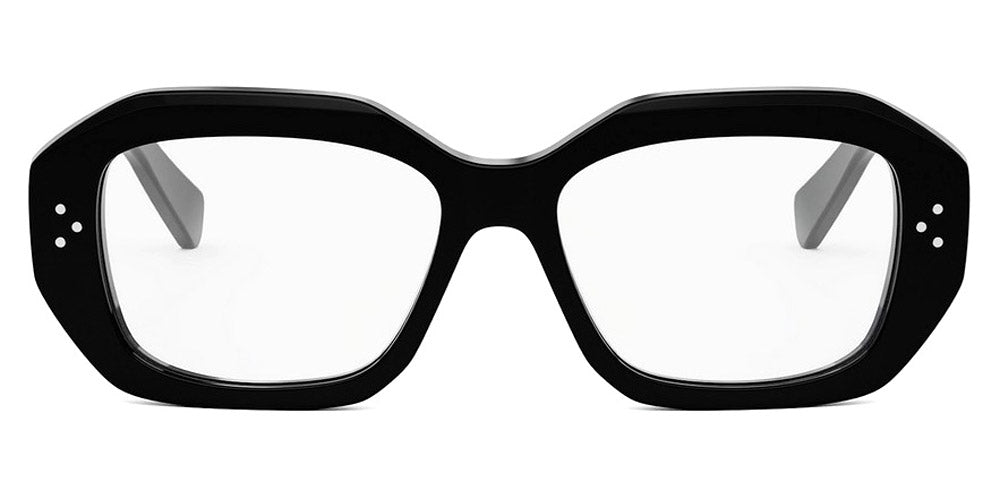 Celine® CL50156I CLN CL50156I 001 54 - 001 Shiny Black Eyeglasses