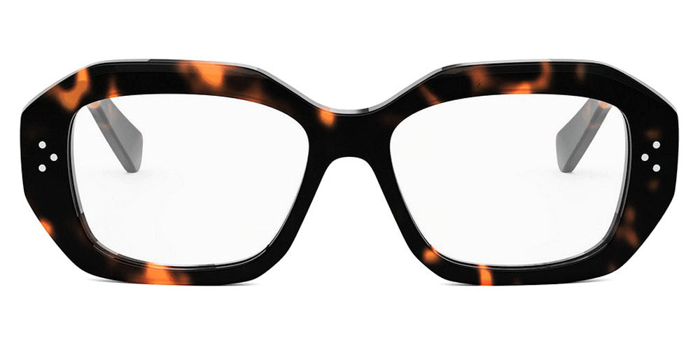 Celine® CL50156I CLN CL50156I 052 54 - 052 Shiny Havana Eyeglasses