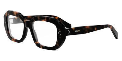 Celine® CL50156I CLN CL50156I 052 54 - 052 Shiny Havana Eyeglasses