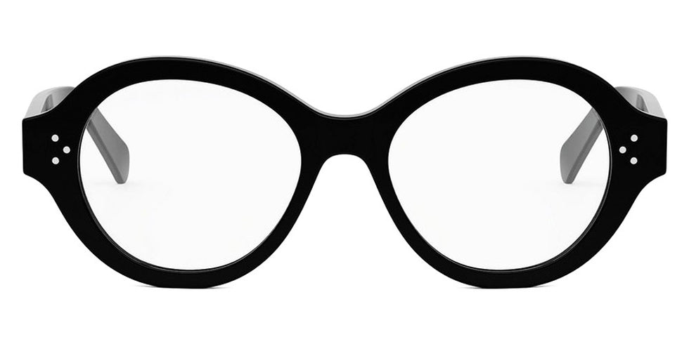 Celine® CL50157I CLN CL50157I 001 52 - 001 Shiny Black Eyeglasses