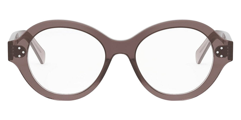 Celine® CL50157I CLN CL50157I 048 52 - 048 Shiny Brown Eyeglasses