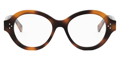 Celine® CL50157I CLN CL50157I 053 52 - 053 Shiny Havana Eyeglasses