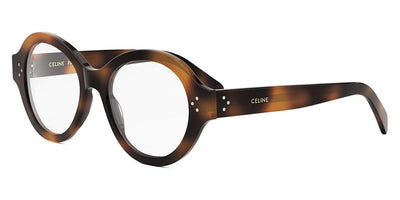 Celine® CL50157I CLN CL50157I 053 52 - 053 Shiny Havana Eyeglasses