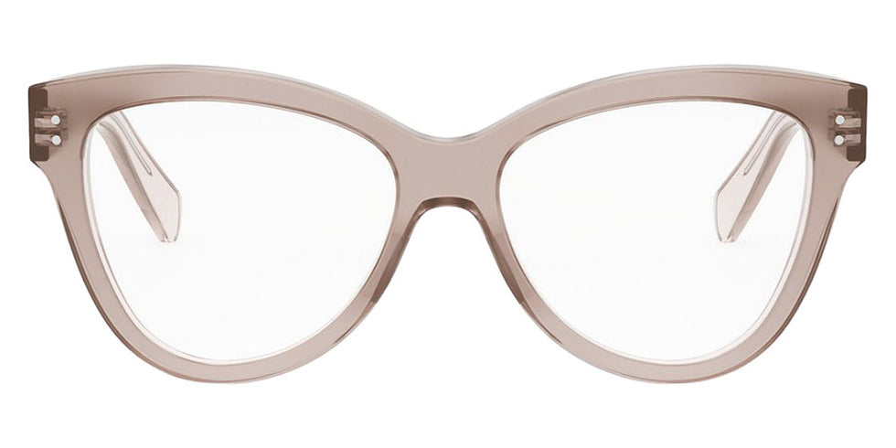 Celine® CL50158I CLN CL50158I 045 55 - 045 Shiny Brown Eyeglasses