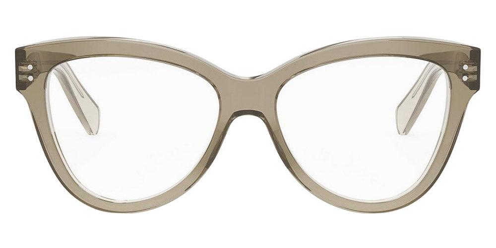 Celine® CL50158I CLN CL50158I 096 55 - 096 Shiny Green Eyeglasses